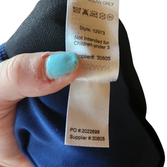 Weissman Dance Costume Take Me To Church Size Adult Large (AL) Blue Dress - Picture 4 of 6